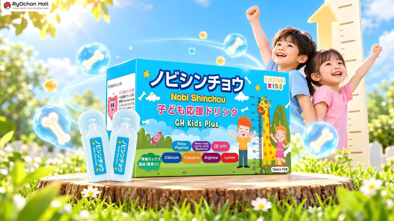 Siro hỗ trợ tăng chiều cao Nobi Shinchou Eikenbi Kids