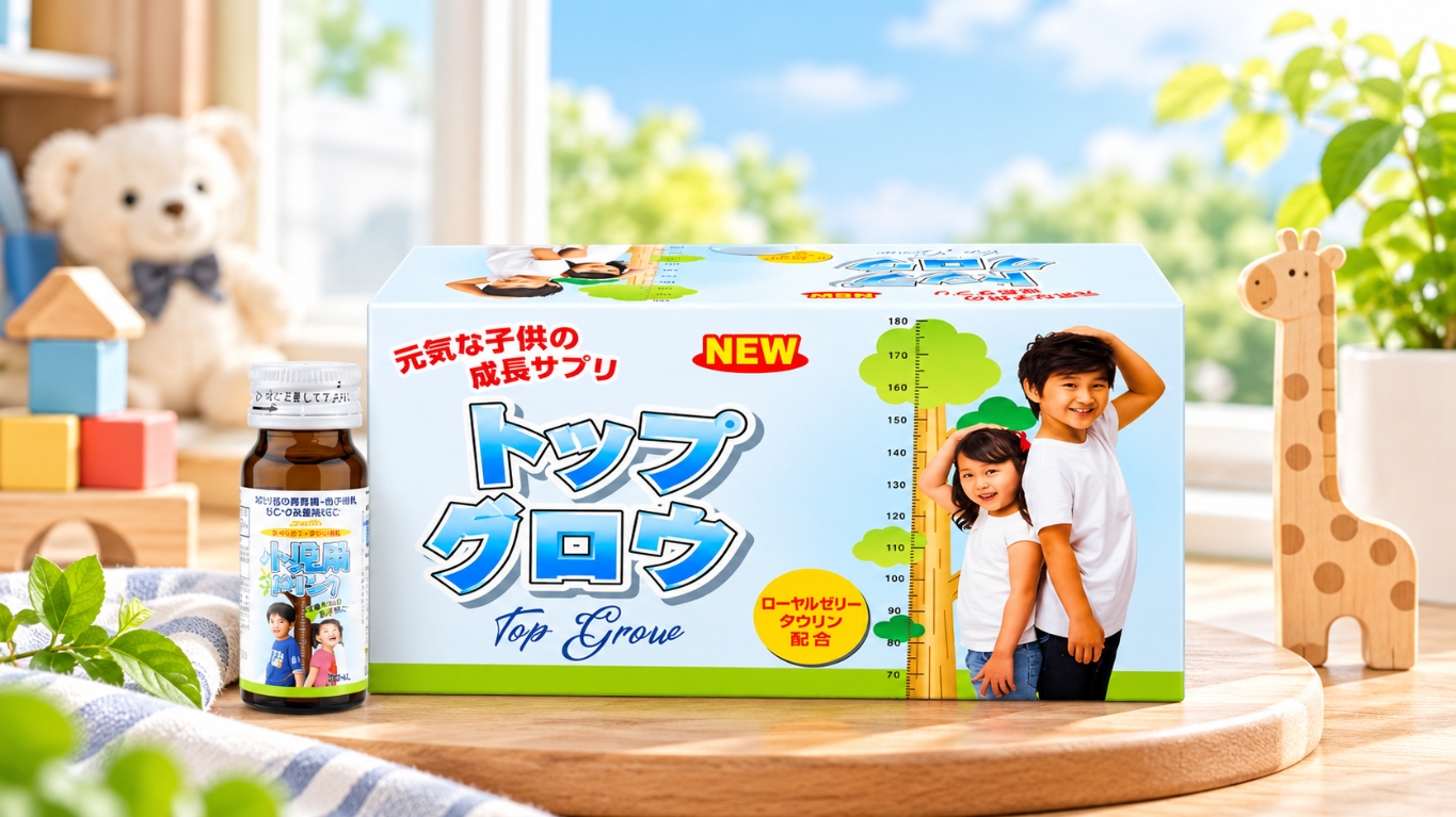 Siro Top Grow Jpanwell hỗ trợ tăng chiều cao cho trẻ