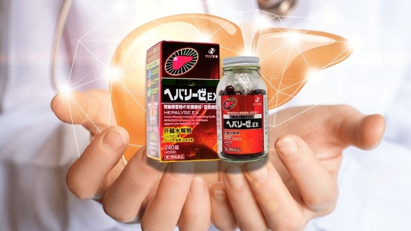 Thực phẩm chức năng bổ gan Hepalyse EX Nhật Bản