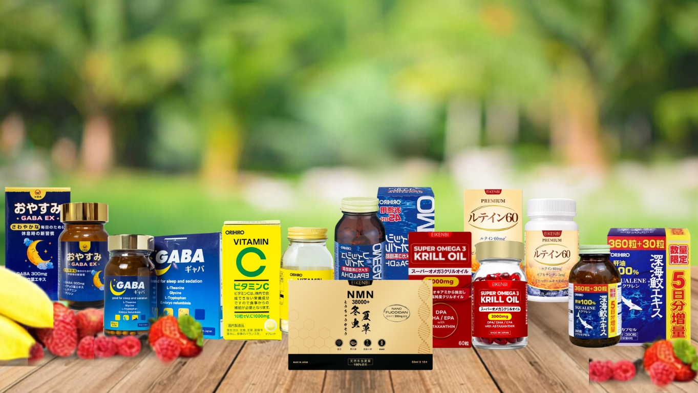 Thực phẩm chức năng Nhật cho dân văn phòng theo từng nhu cầu