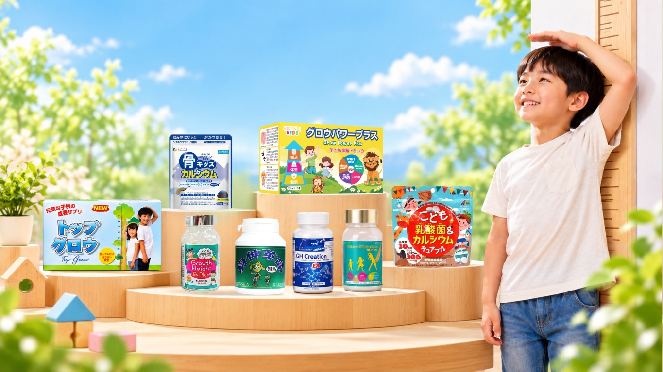 Top 8 thực phẩm chức năng Nhật hỗ trợ tăng chiều cao cho trẻ