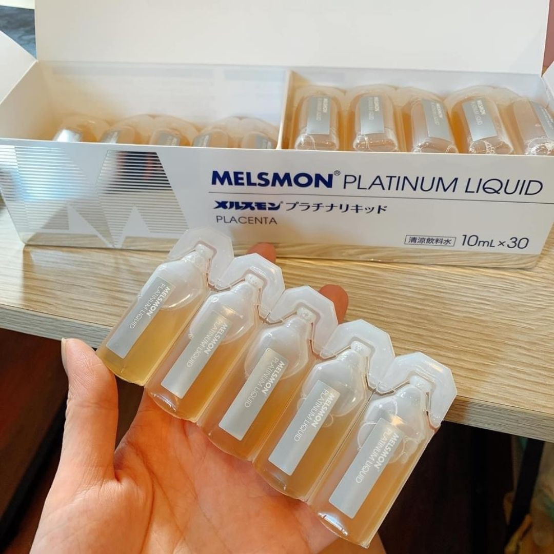 Ưu điểm của nước uống nhau thai ngựa Melsmon Platinum Liquid Placenta