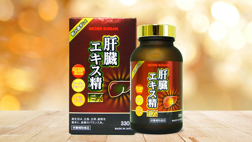 Viên thải độc gan của Nhật Bussan Liver Extract Sperm EX Nano