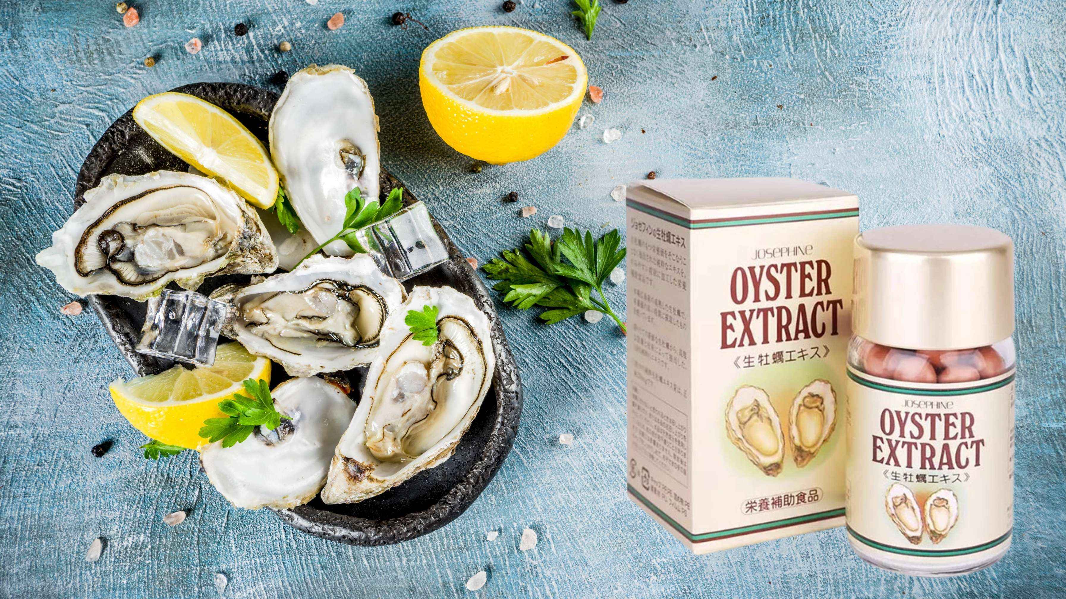 Viên tinh chất hàu Oyster Extract Josephine Nhật Bản 90 viên