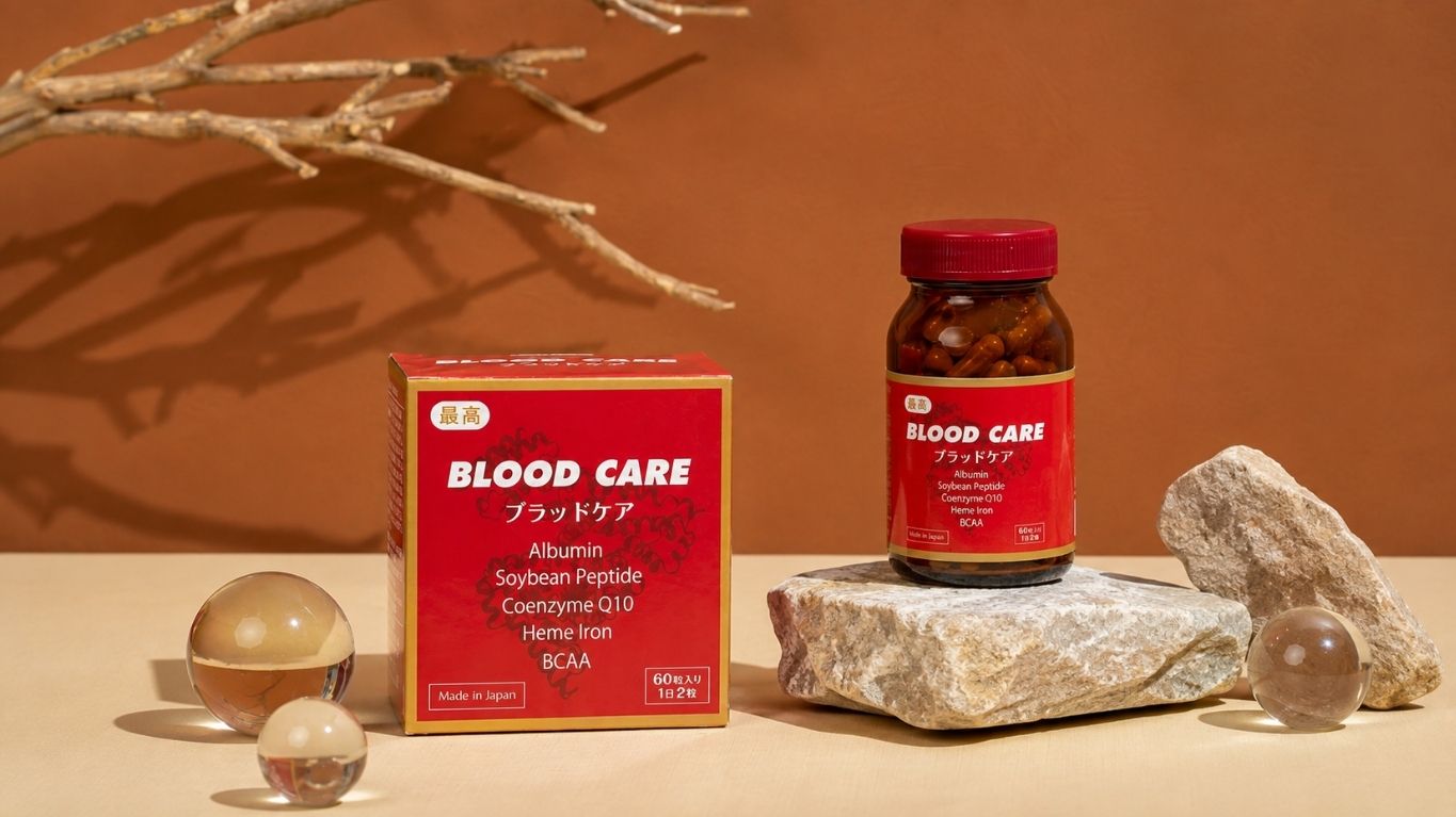 Viên uống bổ máu của Nhật Blood Care Jpanwell