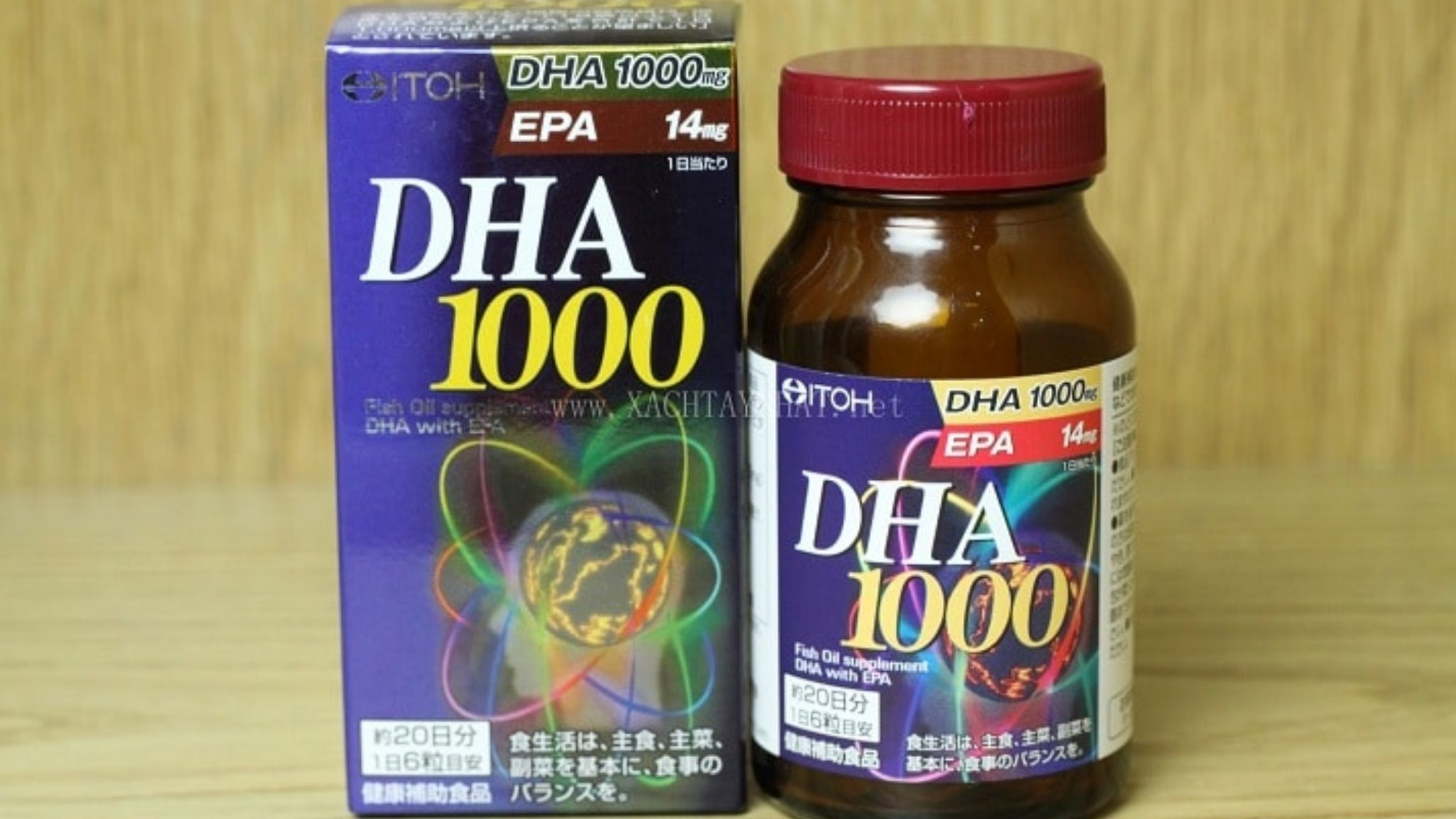 Viên uống bổ não Nhật Bản ITOH DHA 1000S
