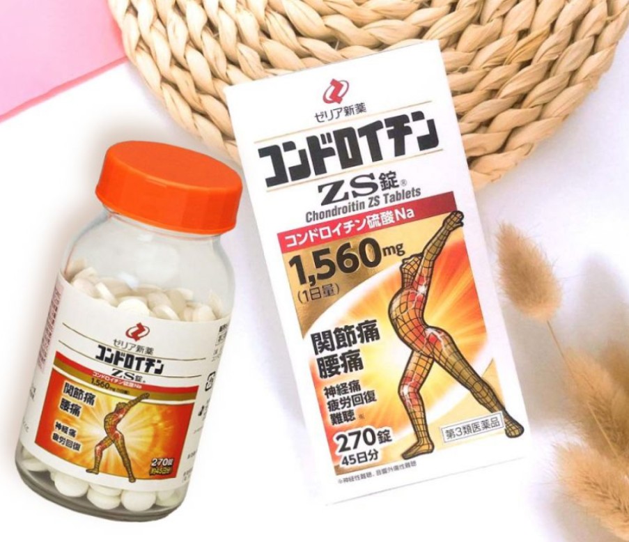 Viên uống bổ xương khớp Zs Chondroitin 1560mg Nhật Bản