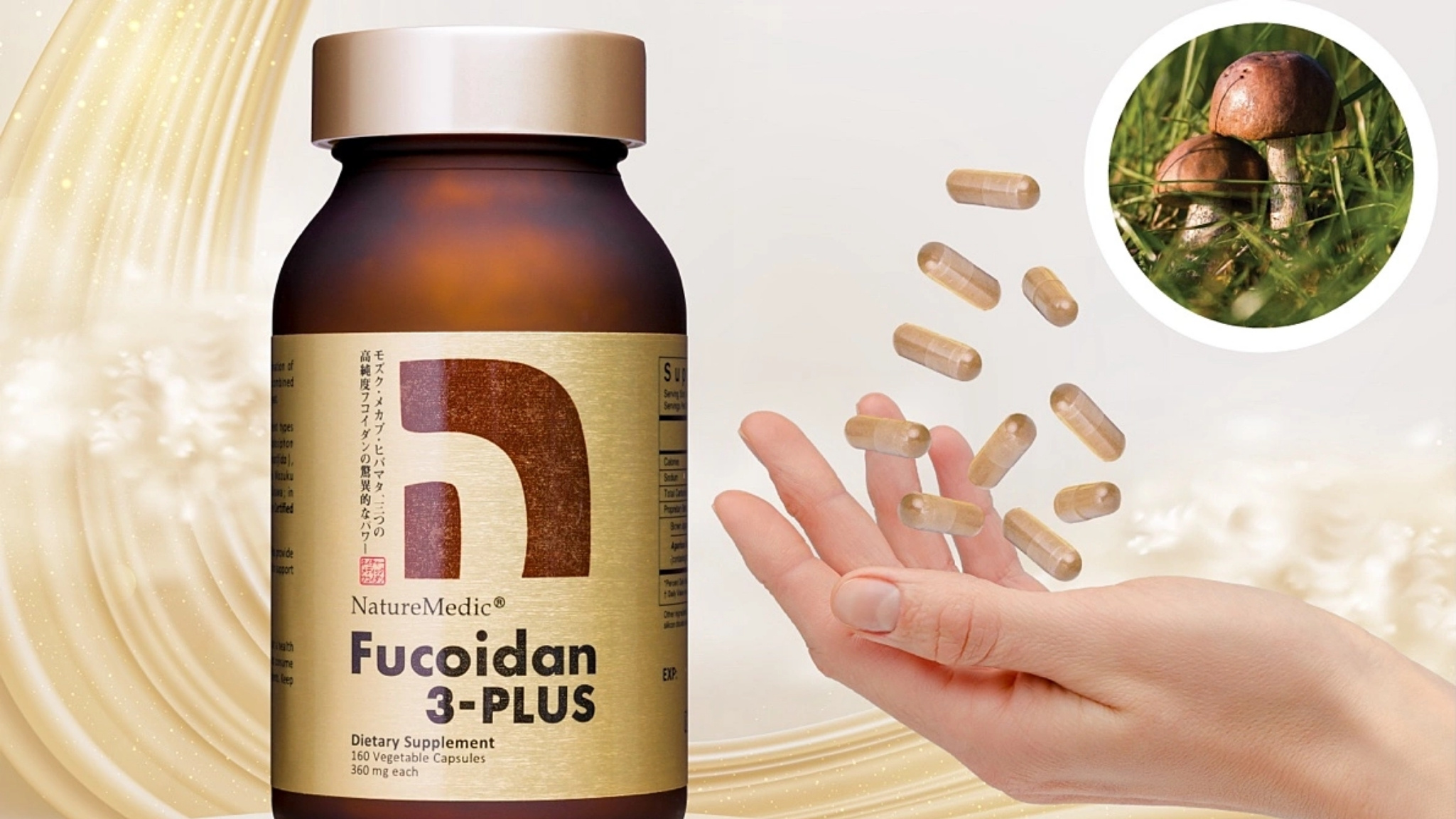 Viên uống Fucoidan NatureMedic 3 Plus
