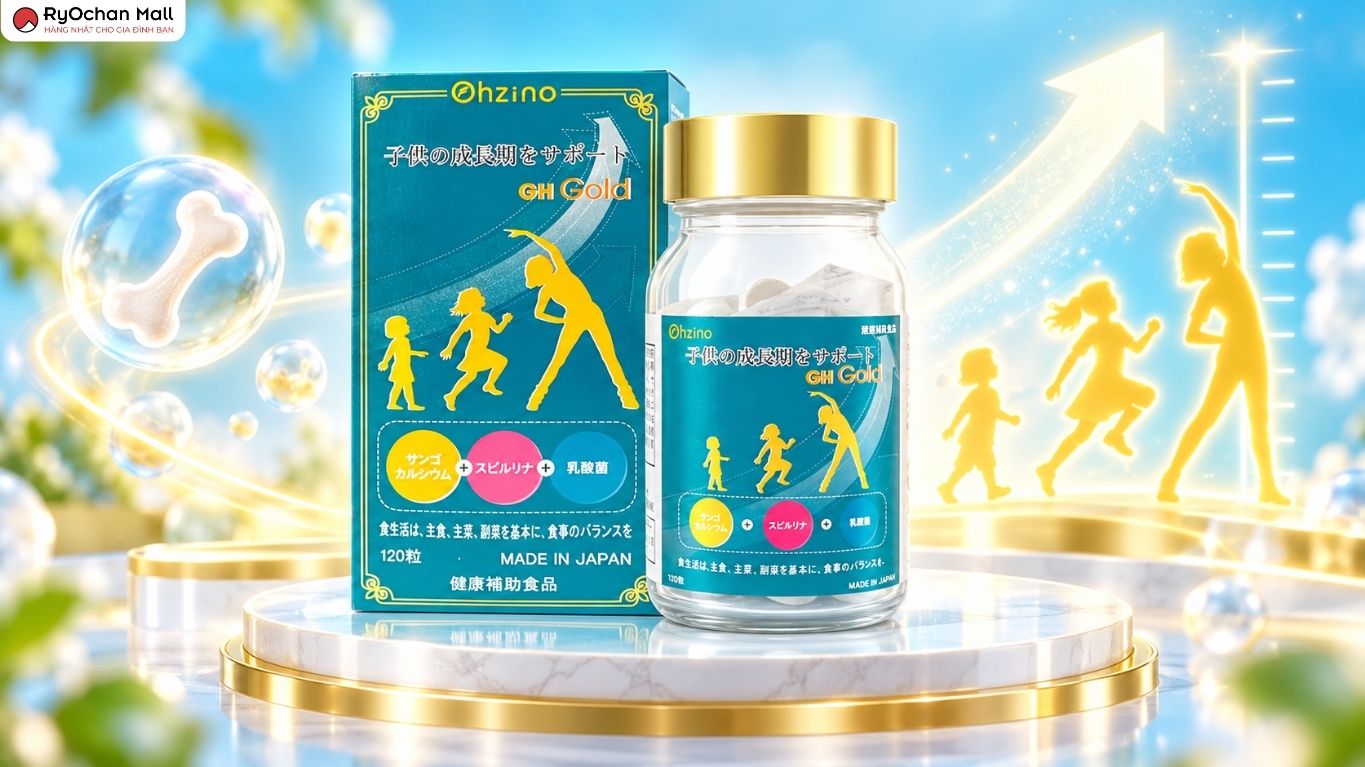 Viên uống GH Gold hỗ trợ tăng chiều cao cho trẻ