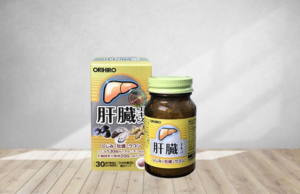 Viên uống giải độc gan Orihiro Nhật Bản