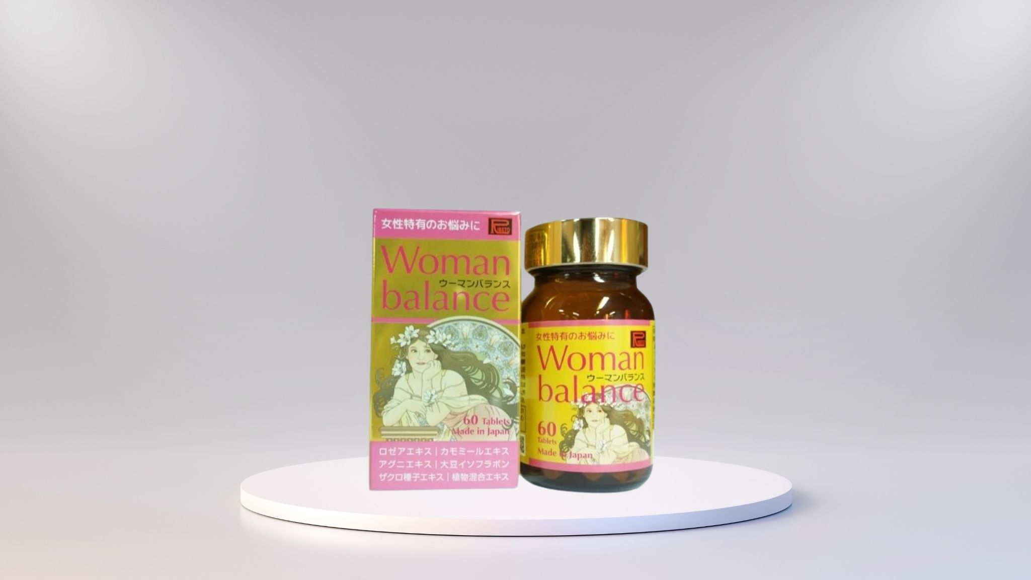 Viên uống giúp điều hòa kinh nguyệt Ribeto Woman Balance