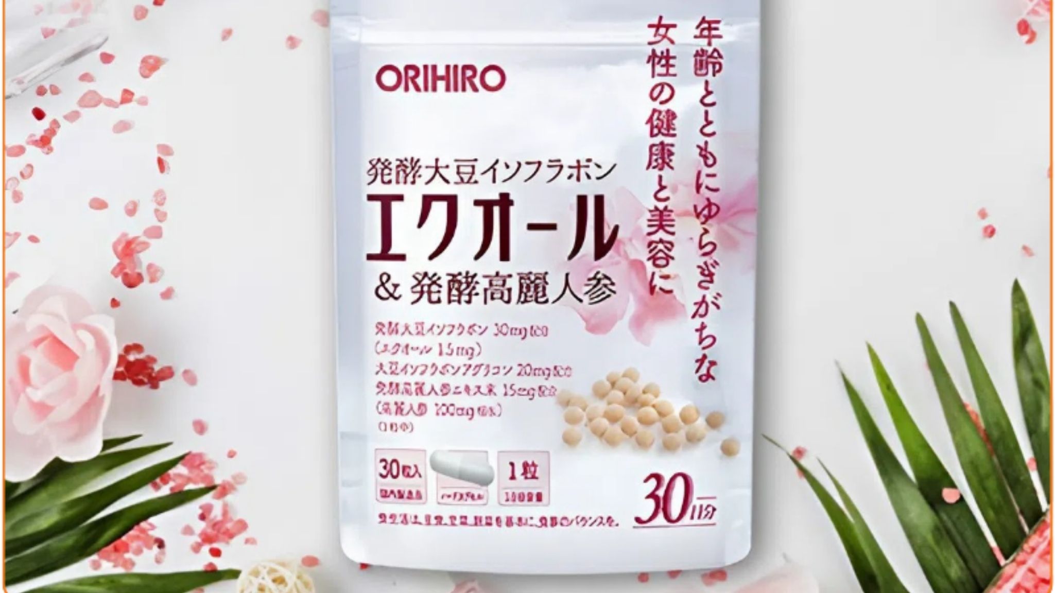 Viên uống hỗ trợ điều hòa kinh nguyệt Equol Orihiro Nhật Bản