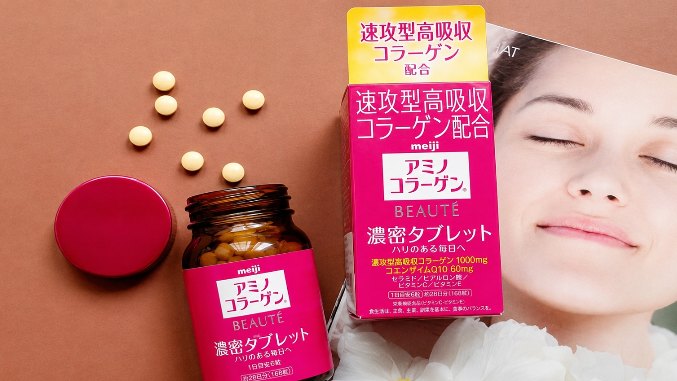 Viên uống Meiji Amino Collagen