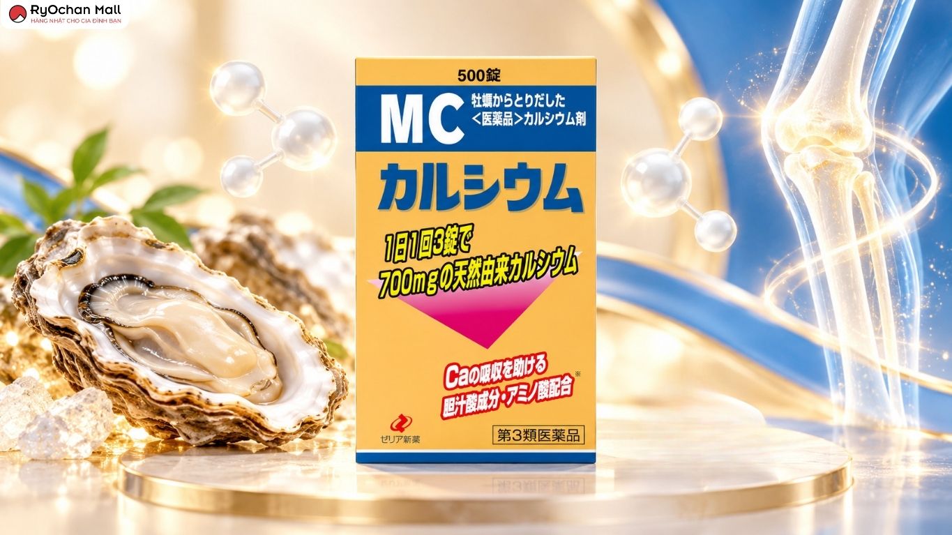 Viên uống tăng chiều cao Zeria MC Canxi
