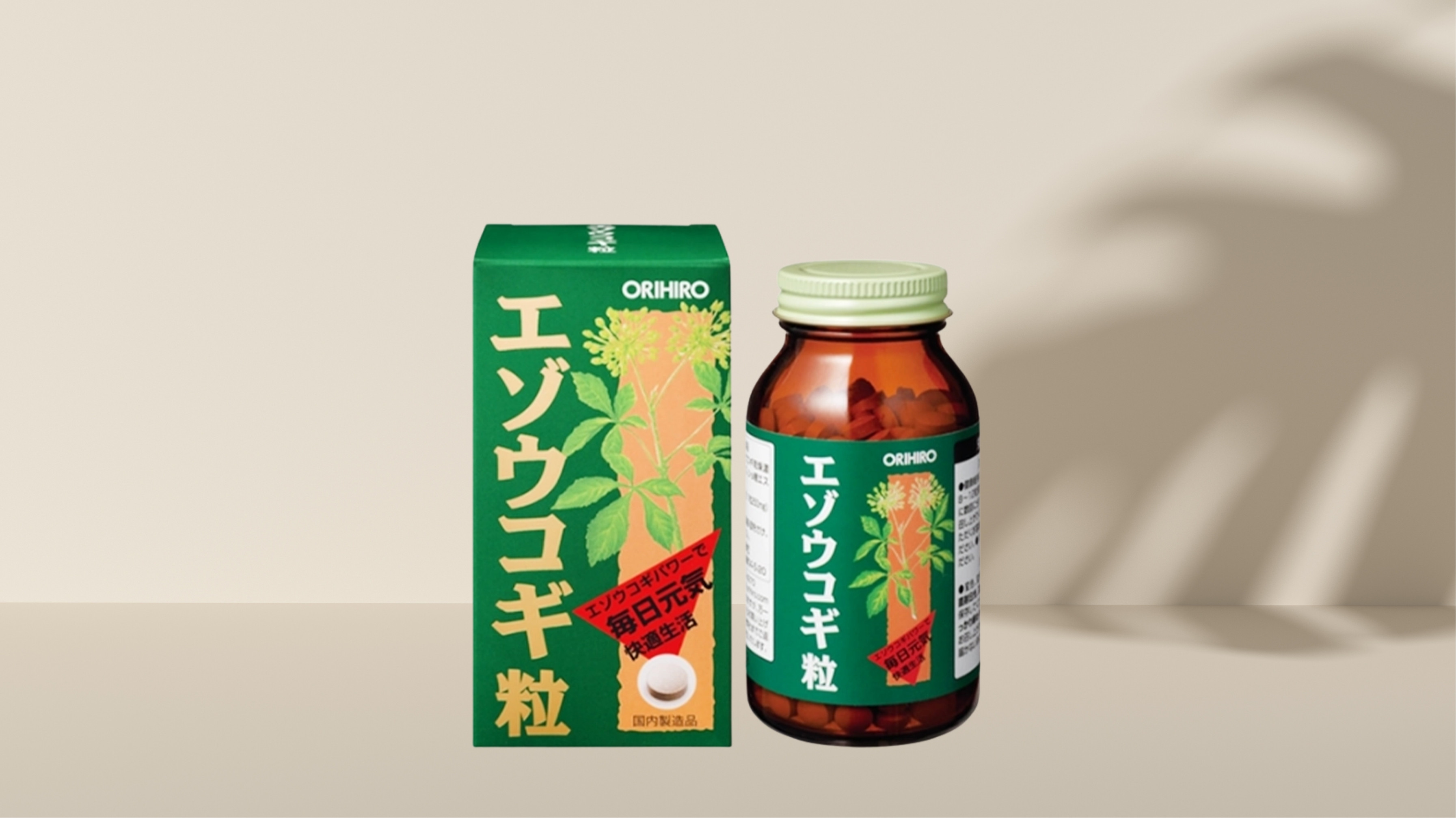 Viên uống tăng cường sinh lực Eleuthero Orihiro