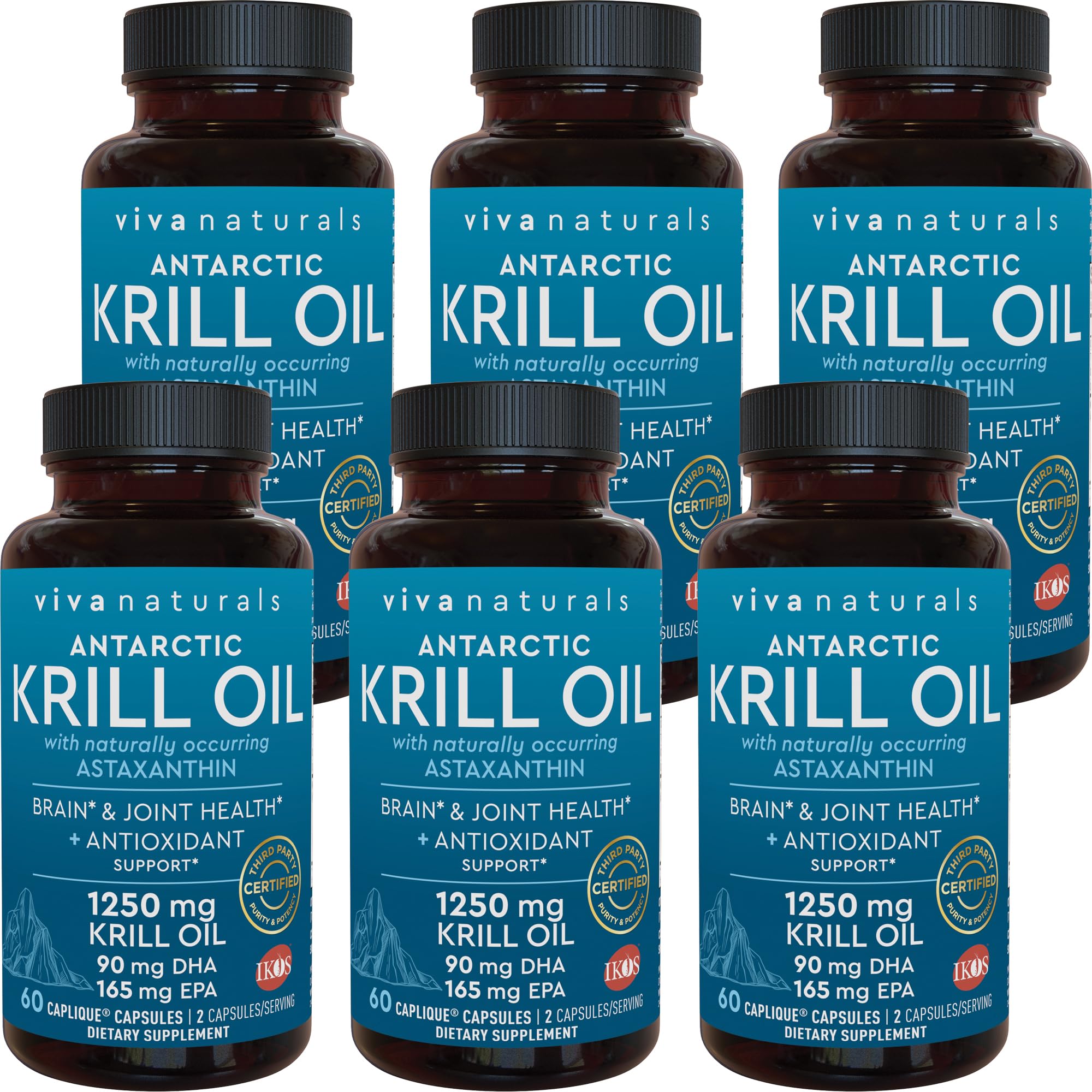 Viên uống Viva Naturals Antarctic Krill Oil (Mỹ)