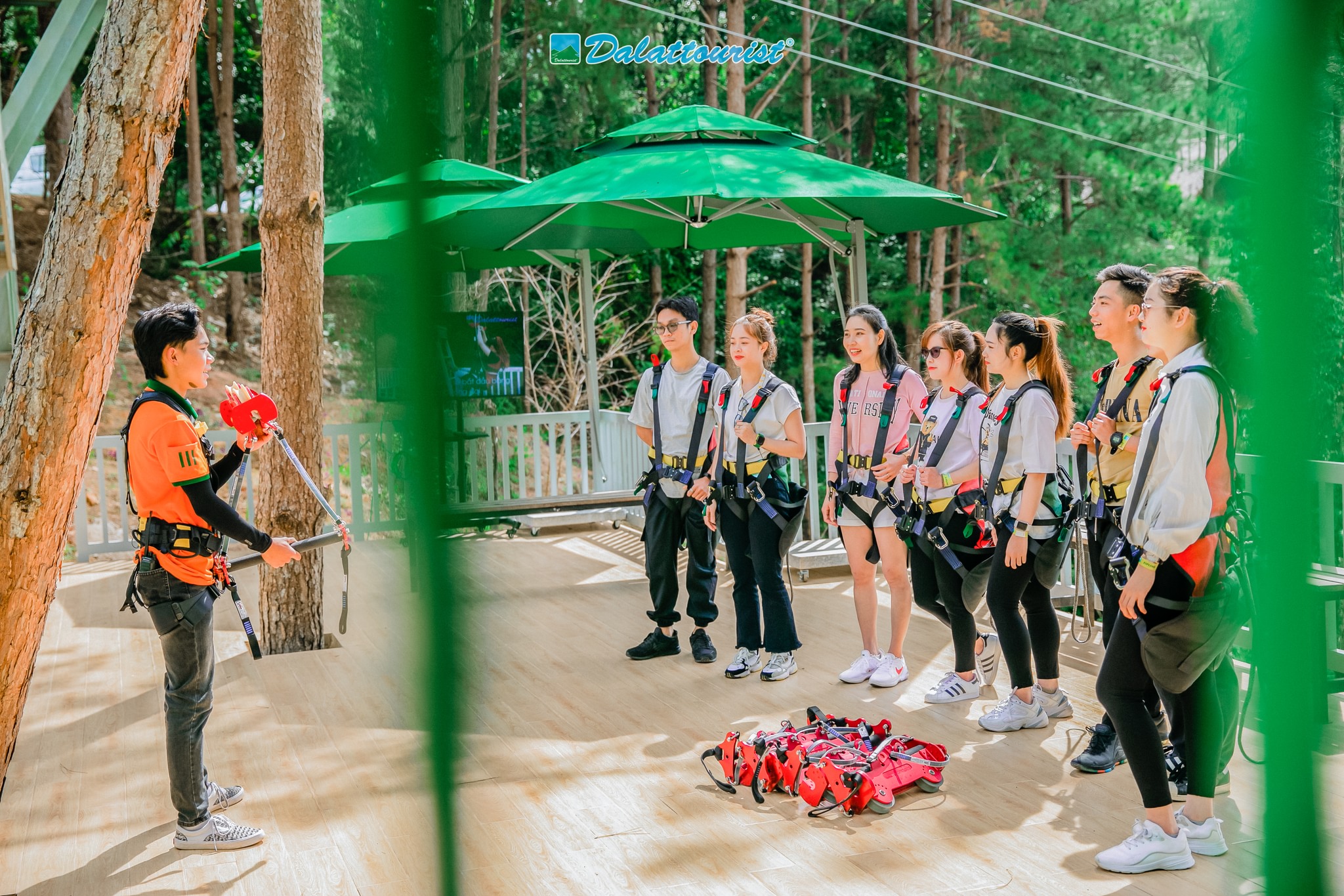 ZIPPLINE DATANLA I DALATTOURIST I HAPPYTRIPDALAT