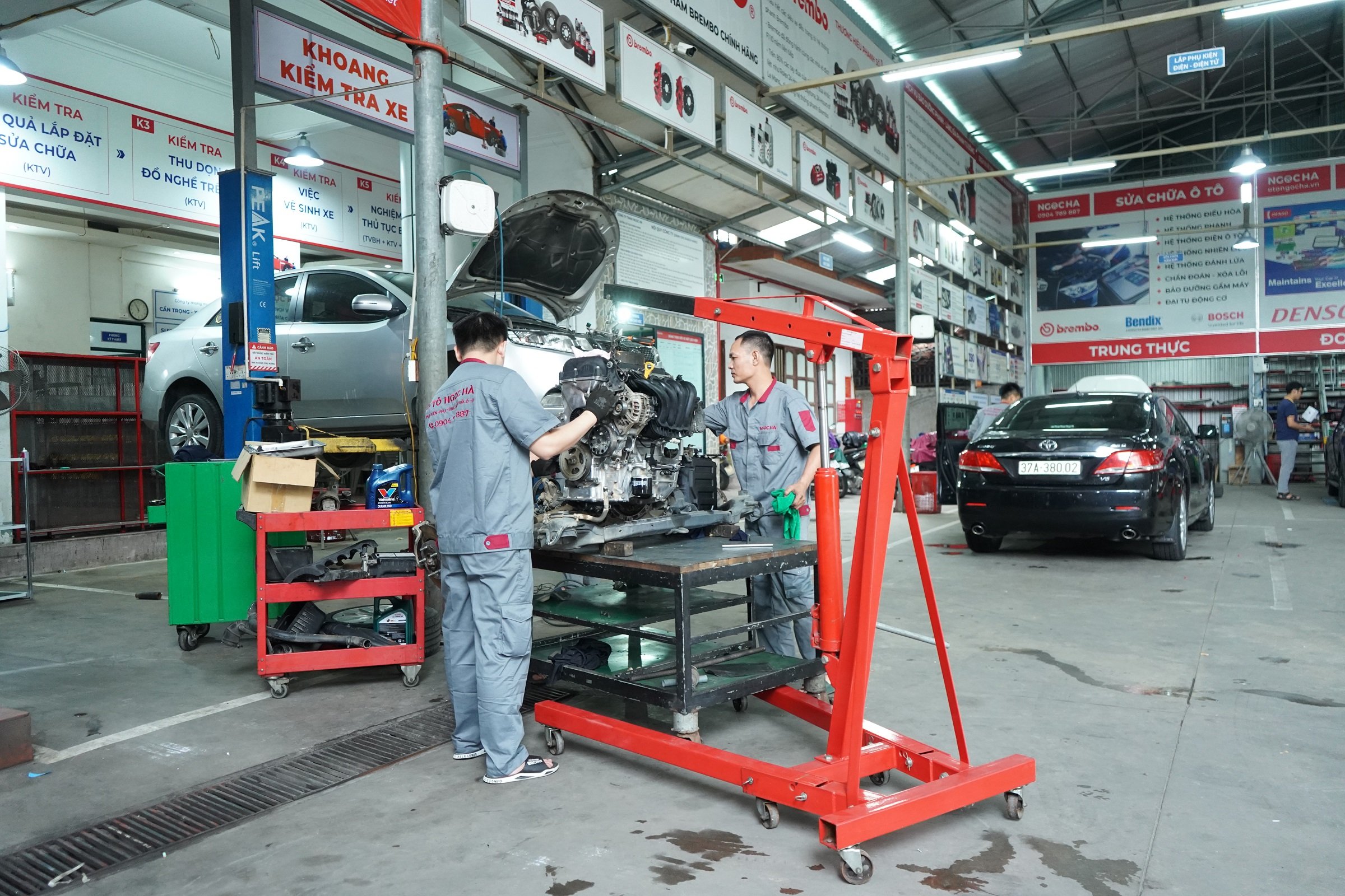 Trang thiết bị hiện đại