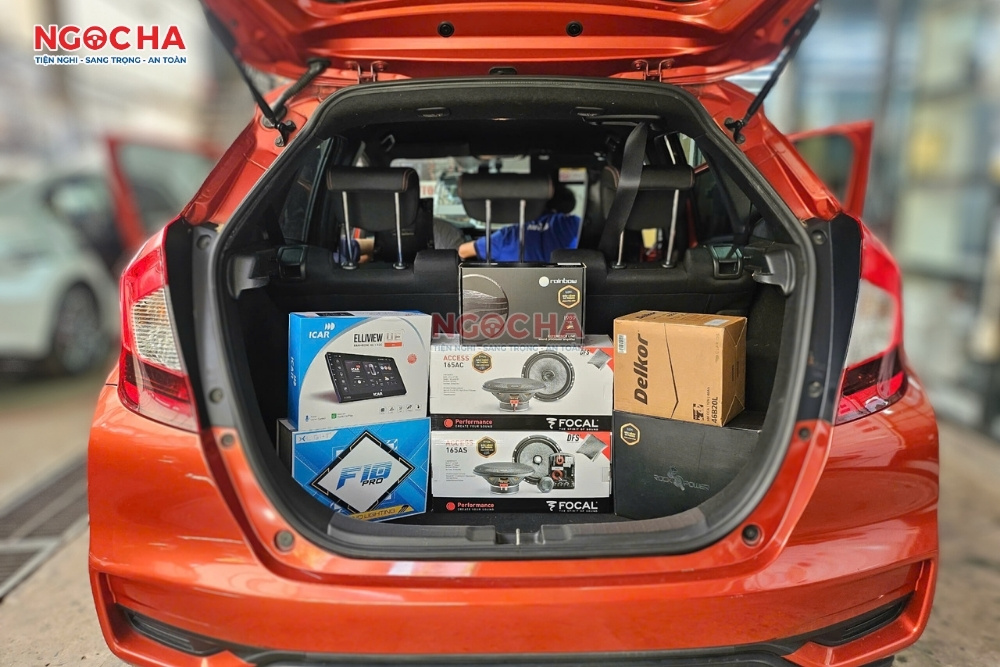 Cấu hình âm thanh Honda Jazz