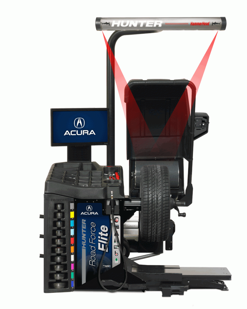 Máy cân bằng động Hunter được OEM phê duyệt