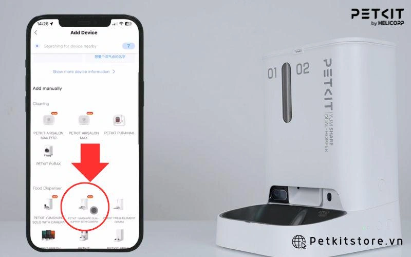 PETKIT YUMSHARE GEMINI theo dõi được hành vi ăn uống của mèo qua camera