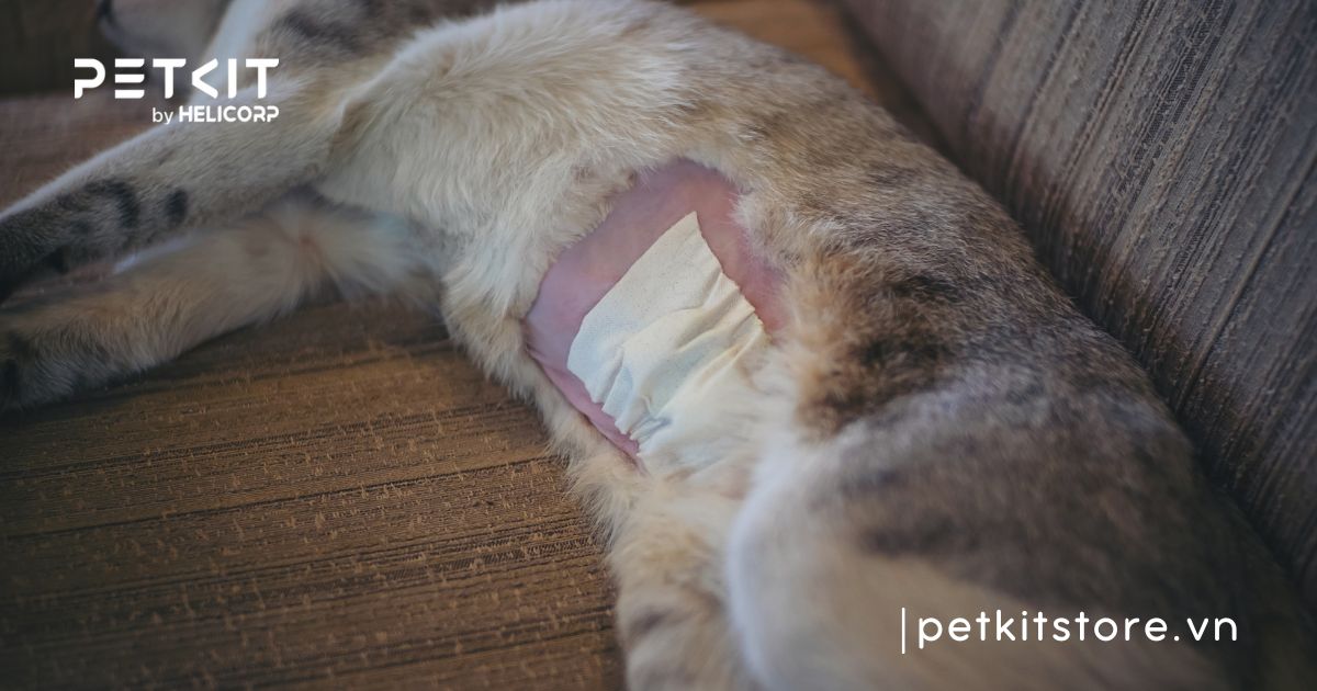 Cách chăm sóc mèo cái sau khi triệt sản để sớm phục hồi