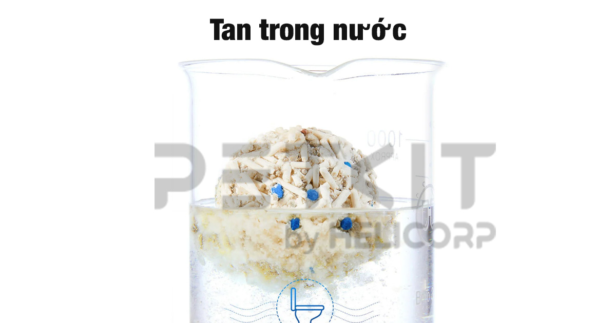 Cát đậu nành phát hiện máu Petkit Occult Blood Test Mixed Cat Litter