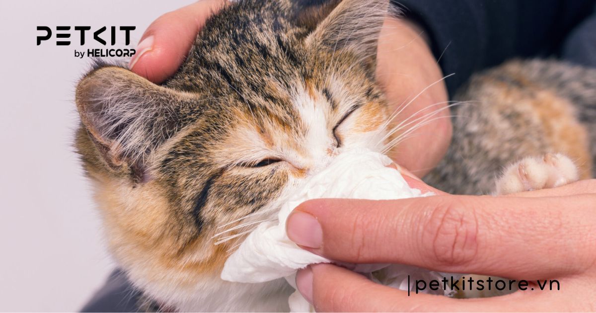 dấu hiệu mèo bị viêm phổi