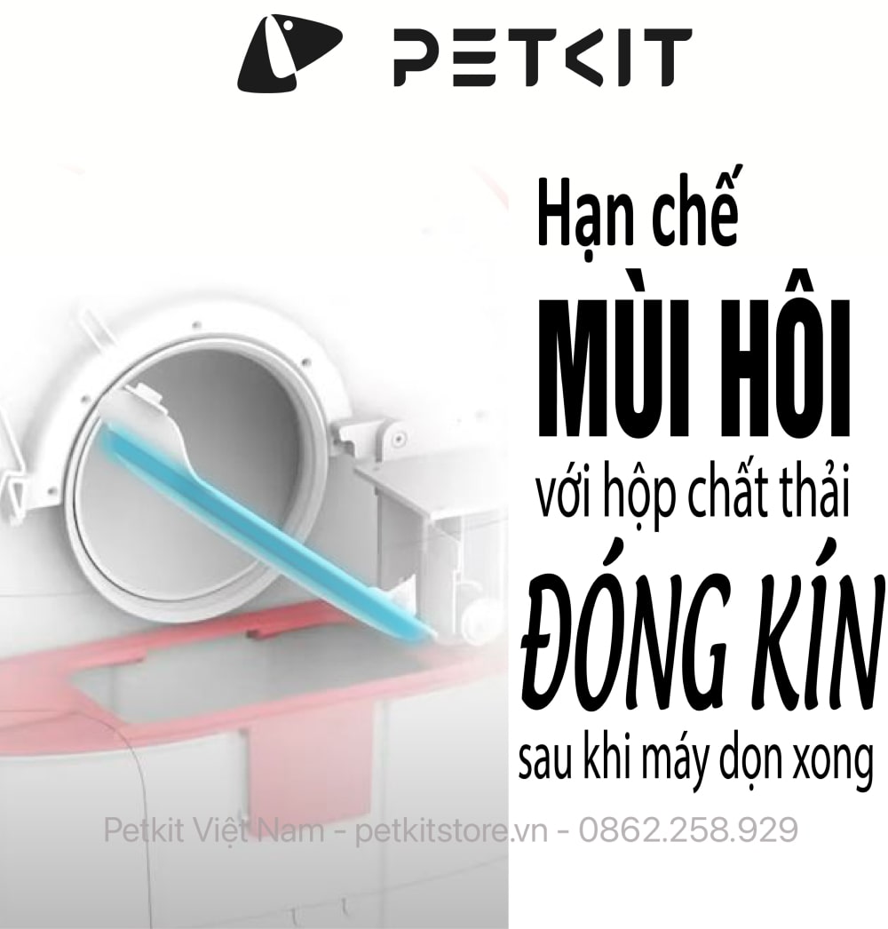 máy dọn vệ sinh mèo petkit pura max