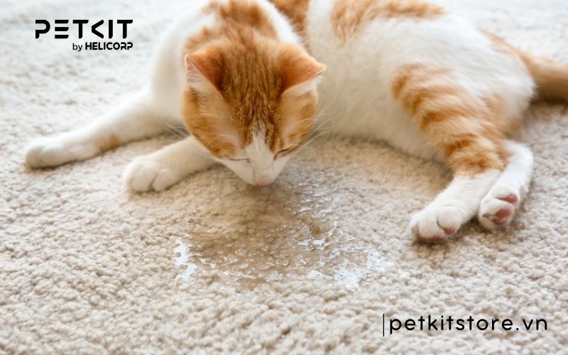 khử mùi nước tiểu mèo trên sofa