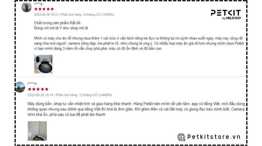 Cảm nhận của người dùng về máy cho mèo ăn PETKIT