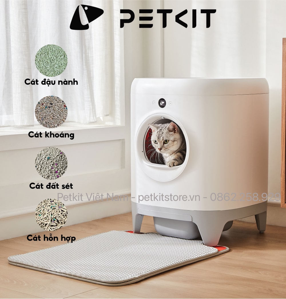 Máy dọn phân mèo PETKIT PURA X NEW 2024