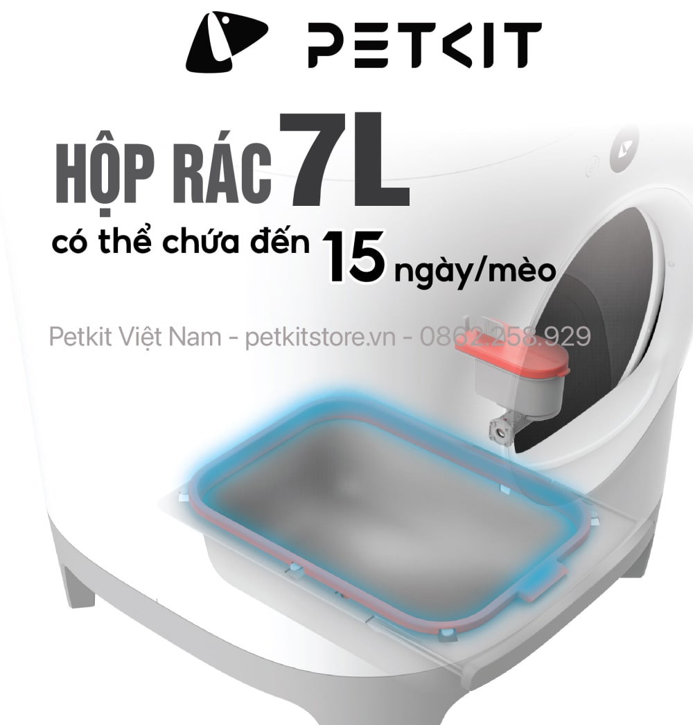 Máy dọn phân mèo PETKIT PURA X NEW 2024