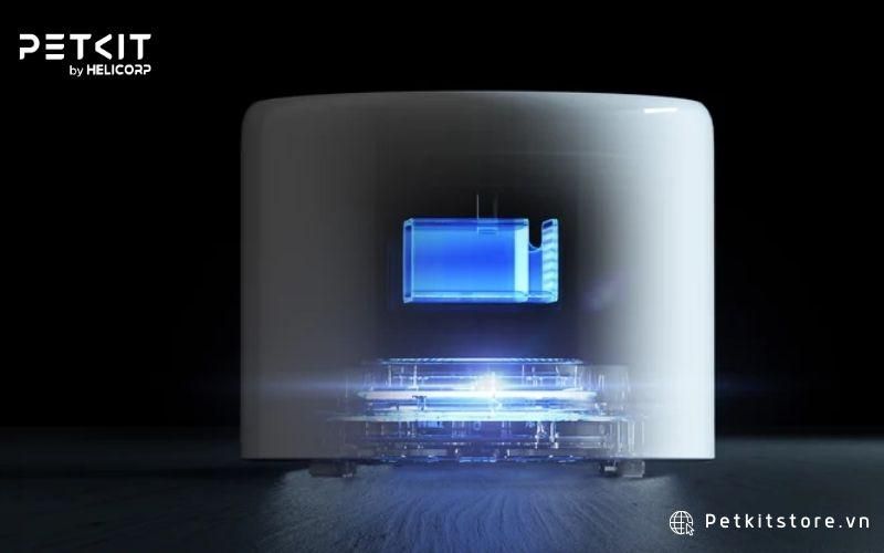 Máy lọc nước cho mèo PETKTI EVERSWEET 7 được thiết kế với công nghệ hiện đại