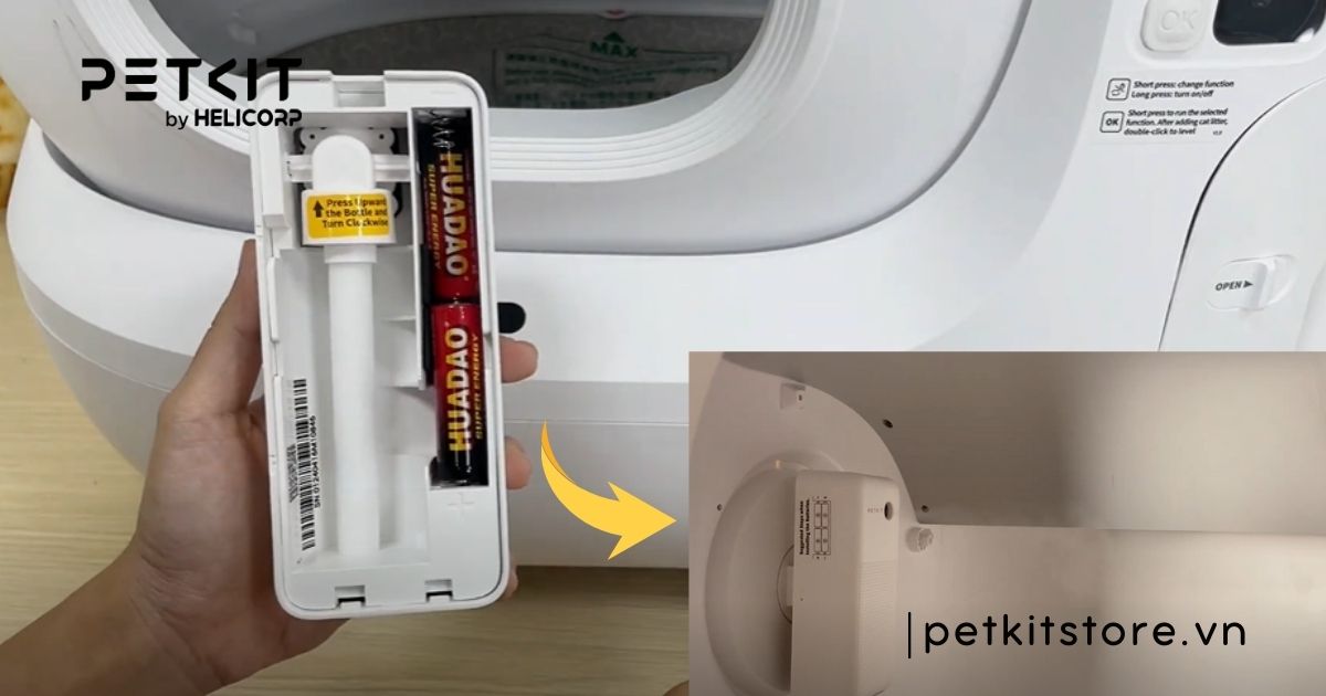 máy xịt khử mùi PETKIT AIR SMART SPRAY