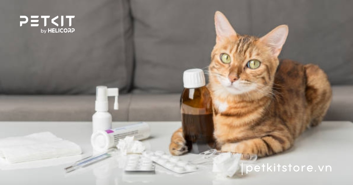 Mèo bị giun sán phải làm sao