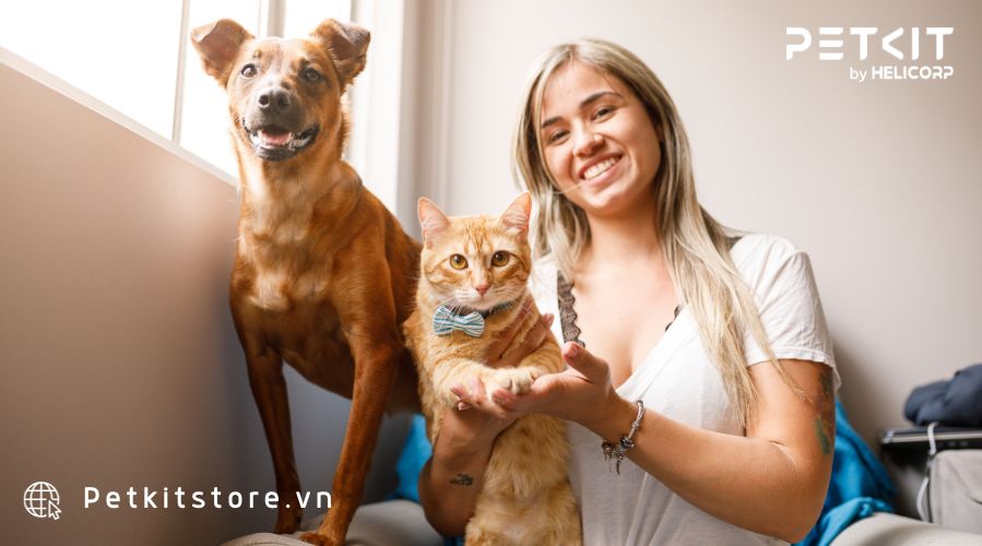 lợi ích khi nuôi thú cưng