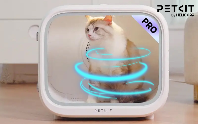 lồng sấy lông chó mèo PETKIT AirSalon Max Pro