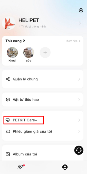 PETKIT CARE+ là gì