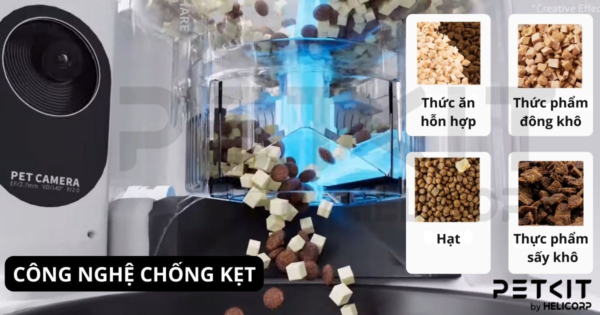 máy cho ăn tự động Petkit Solo YumShare