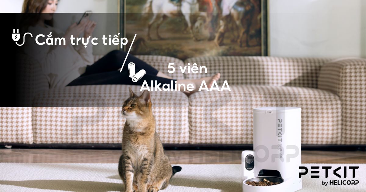 máy cho ăn tự động Petkit Solo YumShare