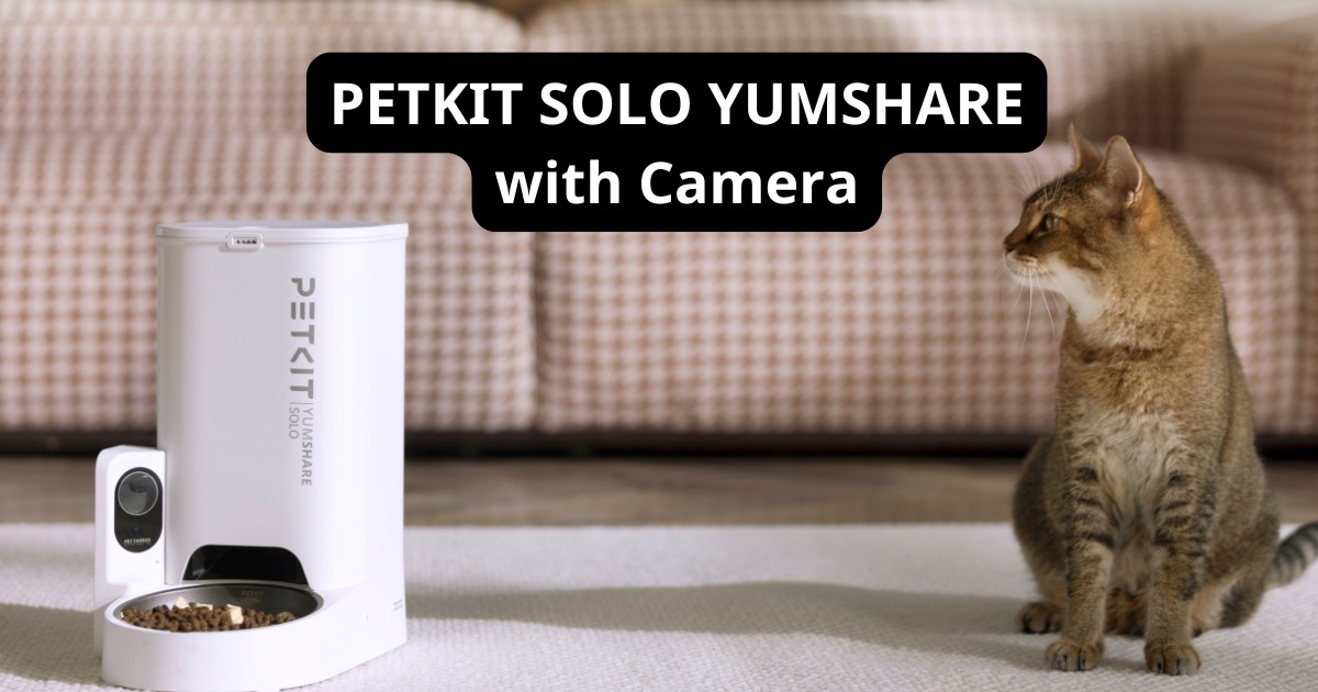 máy ăn tự động có camera Petkit Solo YumShare