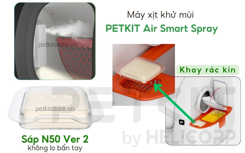 Máy dọn phân mèo Petkit Pura Max 2025
