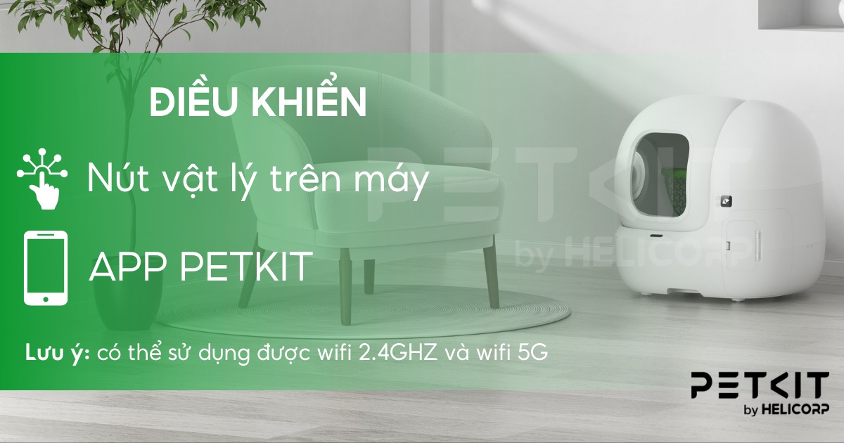 máy dọn phân mèo Petkit Purobot Max Pro