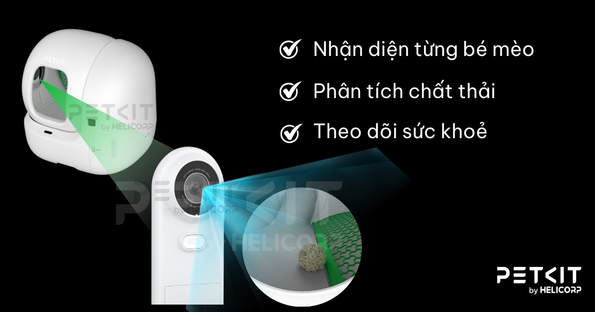 máy dọn phân mèo Petkit Purobot Max Pro