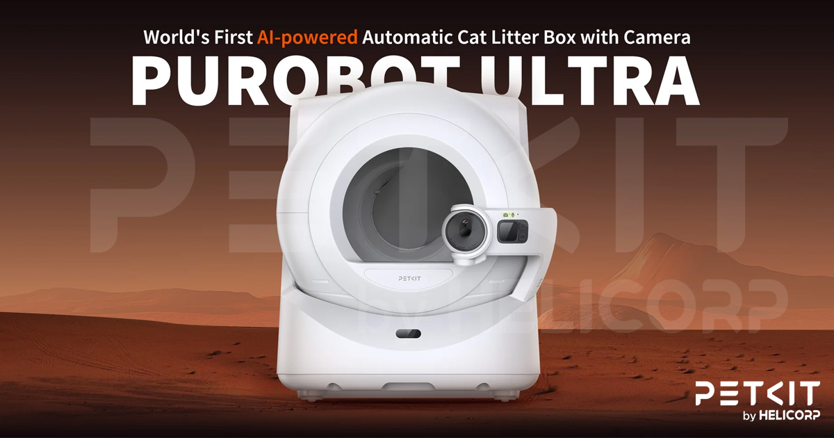 máy dọn phân mèo Purobot Ultra