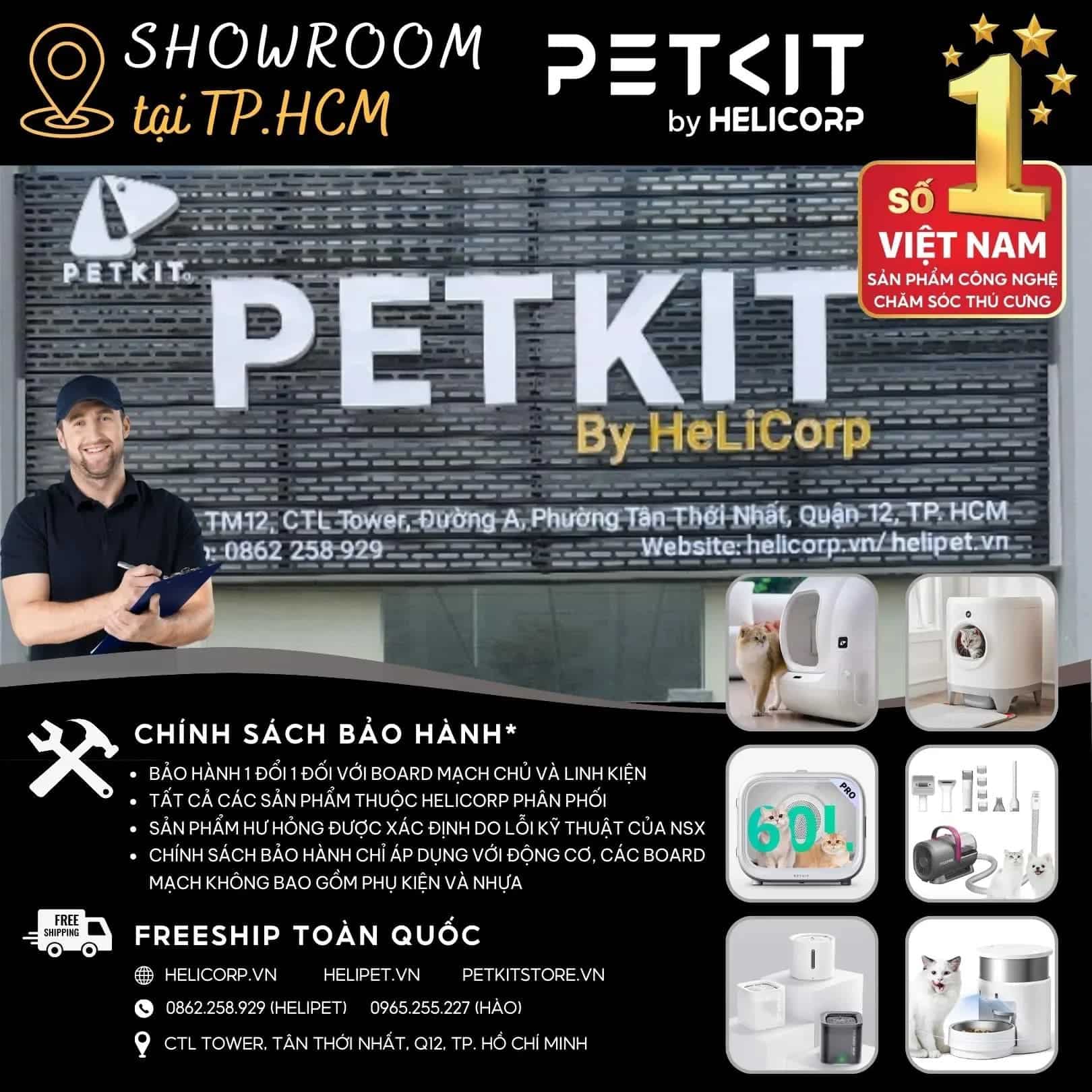 phụ kiện chó mèo petkit