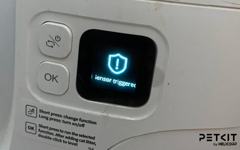 sửa máy dọn phân mèo Petkit