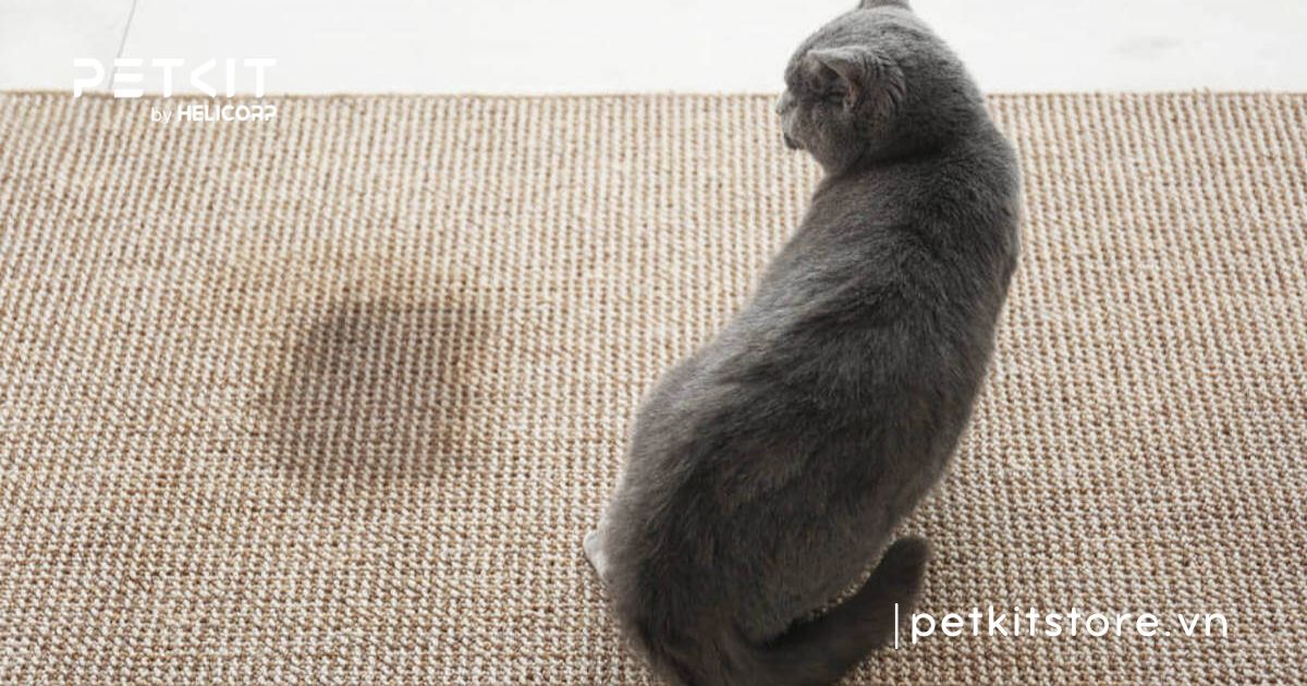 tại sao mèo đi vệ sinh không đúng chỗ