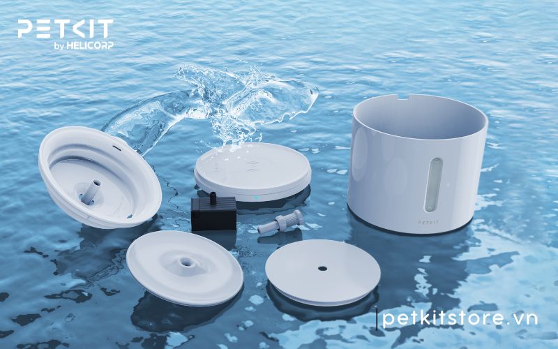lợi ích của máy lọc nước cho chó mèo